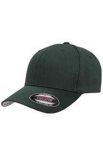 Шерстяная чесаная шапка Flexfit, зеленый