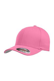 Шерстяная чесаная шапка Flexfit, розовый