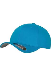 Шерстяная чесаная шапка Flexfit, синий