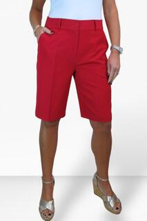 Умные плиссированные шорты по индивидуальному заказу Paulo Due, красный