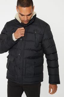 Универсальная куртка-пуховик &apos;Fellen&apos; с защитой от дождя Threadbare, черный