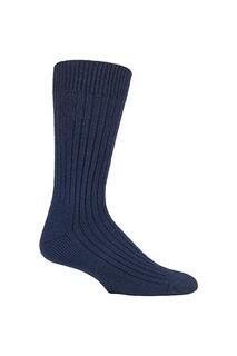 Шерстяные военные носки в армейском стиле для прогулок на открытом воздухе для ботинок Country Pursuit, синий
