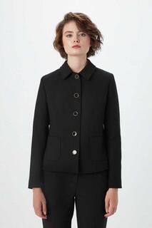 Короткая куртка с карманами Gusto, черный