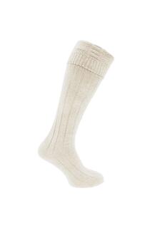 Шерстяные носки-килты Scottish Highland Wear (1 пара) Universal Textiles, белый