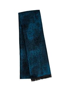Королевский и черный шарф с узором Роршаха Steel &amp; Jelly, синий