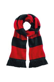 Университетский зимний шарф (двухслойный трикотаж) Beechfield, черный Beechfield®
