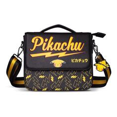 Сумка через плечо Пикачу, средняя, ​​черная (MB811534POK) Pokemon, черный Pokémon