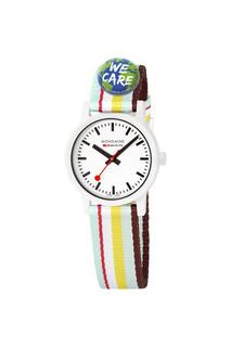 Essence Пластик/смола Классические аналоговые кварцевые часы - Ms132110Lt Mondaine, белый
