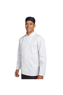 Бюджетная куртка шеф-повара с длинными рукавами Dennys, белый