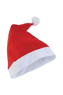 Бюджетная шапка Санты Christmas Shop, красный