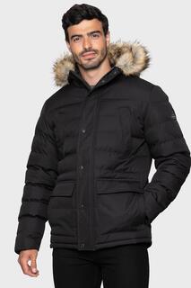 Утепленная куртка &apos;Carrow&apos; Threadbare, черный