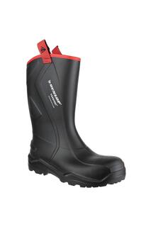 Защитные резиновые сапоги Purofort+ Rugged Dunlop, черный