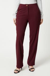 Широкие брюки премиум-класса Ponte Wallis, красный