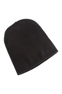 Flexfit Тяжелая стандартная зимняя шапка-бини Yupoong, черный