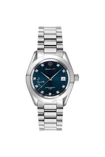 Gant Castine Джинсово-металлические часы Кварцевые часы из нержавеющей стали - G176002, синий