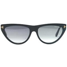 FT0990 01B Янтарь-02 Черные солнцезащитные очки Tom Ford, черный