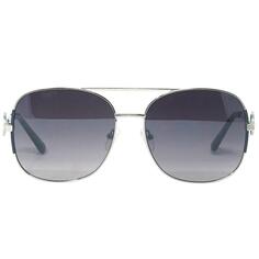 GF6127 10C Серебряные солнцезащитные очки Guess, серебро