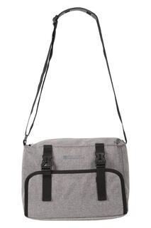 Мини-сумка на плечо для йоги, сумка для фитнеса Mountain Warehouse, серый