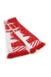 Рождественский шарф Тауэрского моста Universal Textiles, красный