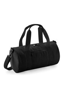 Мини-сумка-бочка Bagbase, черный