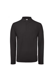 ID.001 Рубашка-поло с длинными рукавами, комплект из 2 шт. B&amp;C, черный B&C