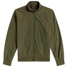 J2660 B57 Зеленая куртка Brentham в стиле милитари Fred Perry, зеленый