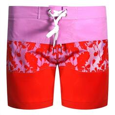 Розовые шорты для плавания с цветочным узором Dsquared2, розовый