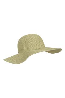 Lily Floppy Hat Легкая соломенная пляжная кепка Mountain Warehouse, хаки