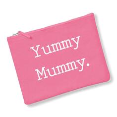 Косметичка Yummy Mummy Темно-синяя, серая или розовая 60 SECOND MAKEOVER, розовый