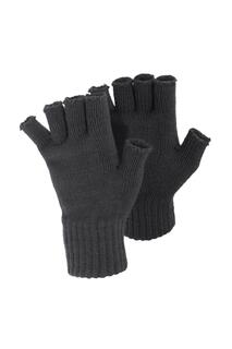 Зимние перчатки без пальцев Floso, серый