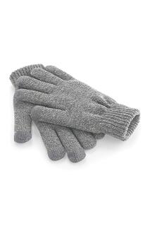 Зимние перчатки для смартфона/iPhone/IPad с сенсорным экраном Beechfield, серый Beechfield®
