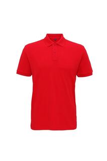 Супергладкая трикотажная рубашка-поло Asquith &amp; Fox, красный