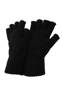 Зимние перчатки без пальцев Floso, черный