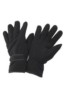 Зимние термофлисовые перчатки Thinsulate (3M, 40 г) Floso, черный