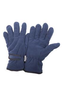 Зимние термофлисовые перчатки Thinsulate (3M, 40 г) Floso, темно-синий