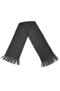 Зимний флисовый шарф с кисточками Active Result, серый