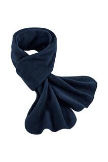 Зимний шарф из переработанного флиса Beechfield, темно-синий Beechfield®