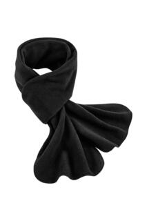 Зимний шарф из переработанного флиса Beechfield, черный Beechfield®