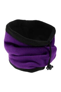 Многоцелевой флисовый шейный повязка/шляпа Floso, фиолетовый