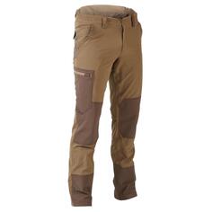 Легкие, дышащие и прочные брюки Decathlon Country Sport 520 Solognac, коричневый