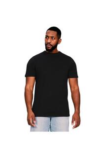 Хлопковая футболка кольцевого прядения для высоких и тонких размеров Casual Classics, черный