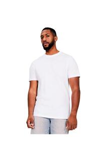 Хлопковая футболка кольцевого прядения для высоких и тонких размеров Casual Classics, белый