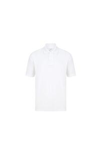 Повседневная классическая рубашка-поло из пике Casual Classics, белый