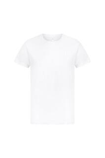 Повседневная классическая футболка кольцевого прядения Casual Classics, белый