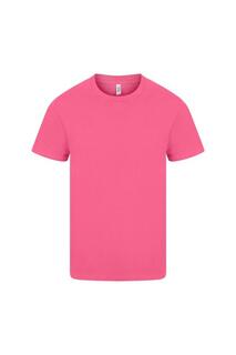 Повседневная классическая футболка кольцевого прядения Casual Classics, розовый