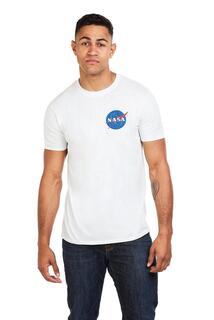 Хлопковая футболка с логотипом Core NASA, белый