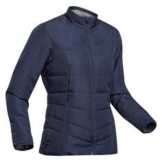 Синтетическая стеганая куртка Decathlon для треккинга в горах Mt 50 0°C Forclaz, темно-синий