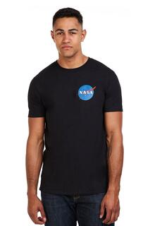 Хлопковая футболка с логотипом NASA Core, черный