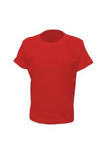Повседневная классическая футболка кольцевого прядения Casual Classics, красный