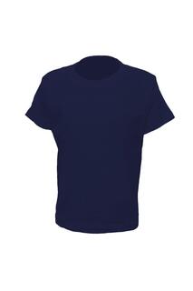 Повседневная классическая футболка кольцевого прядения Casual Classics, темно-синий